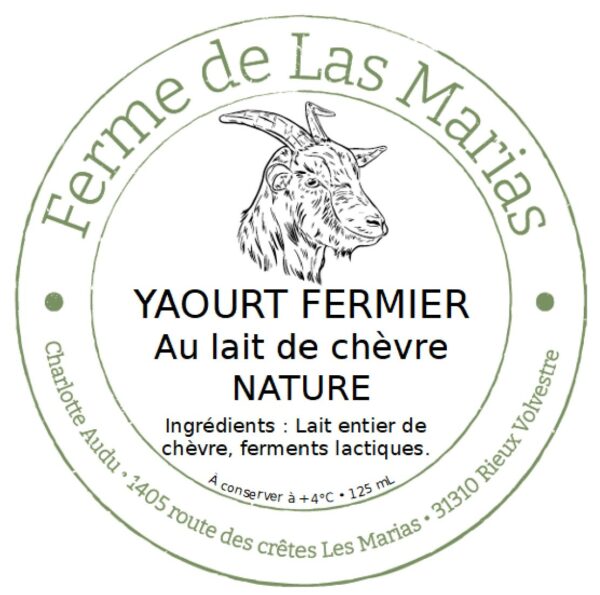 Yaourt nature