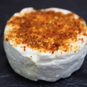 Petit crottin frais piment d'espelette